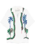 P.A.R.O.S.H. sequin-embellished shirt - White
