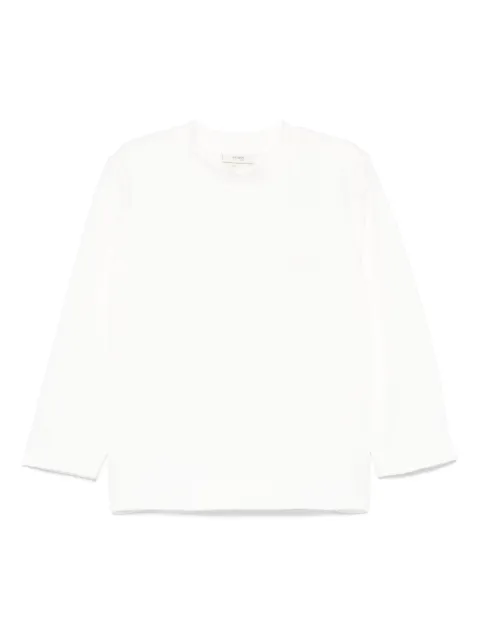 Fendi Kids playera con logo bordado