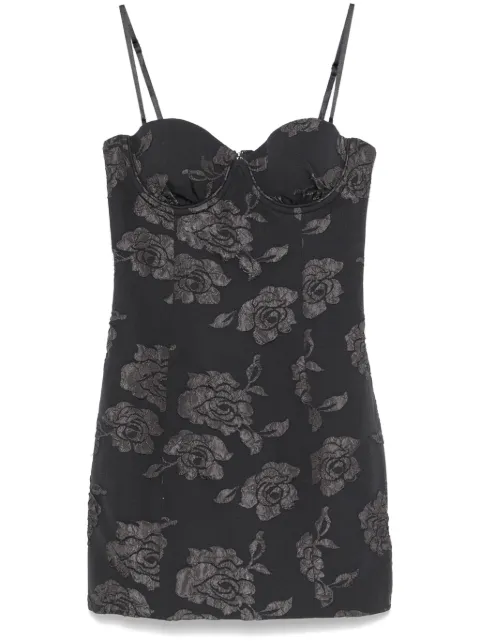 ROTATE BIRGER CHRISTENSEN vestido corto con efecto de cloqué