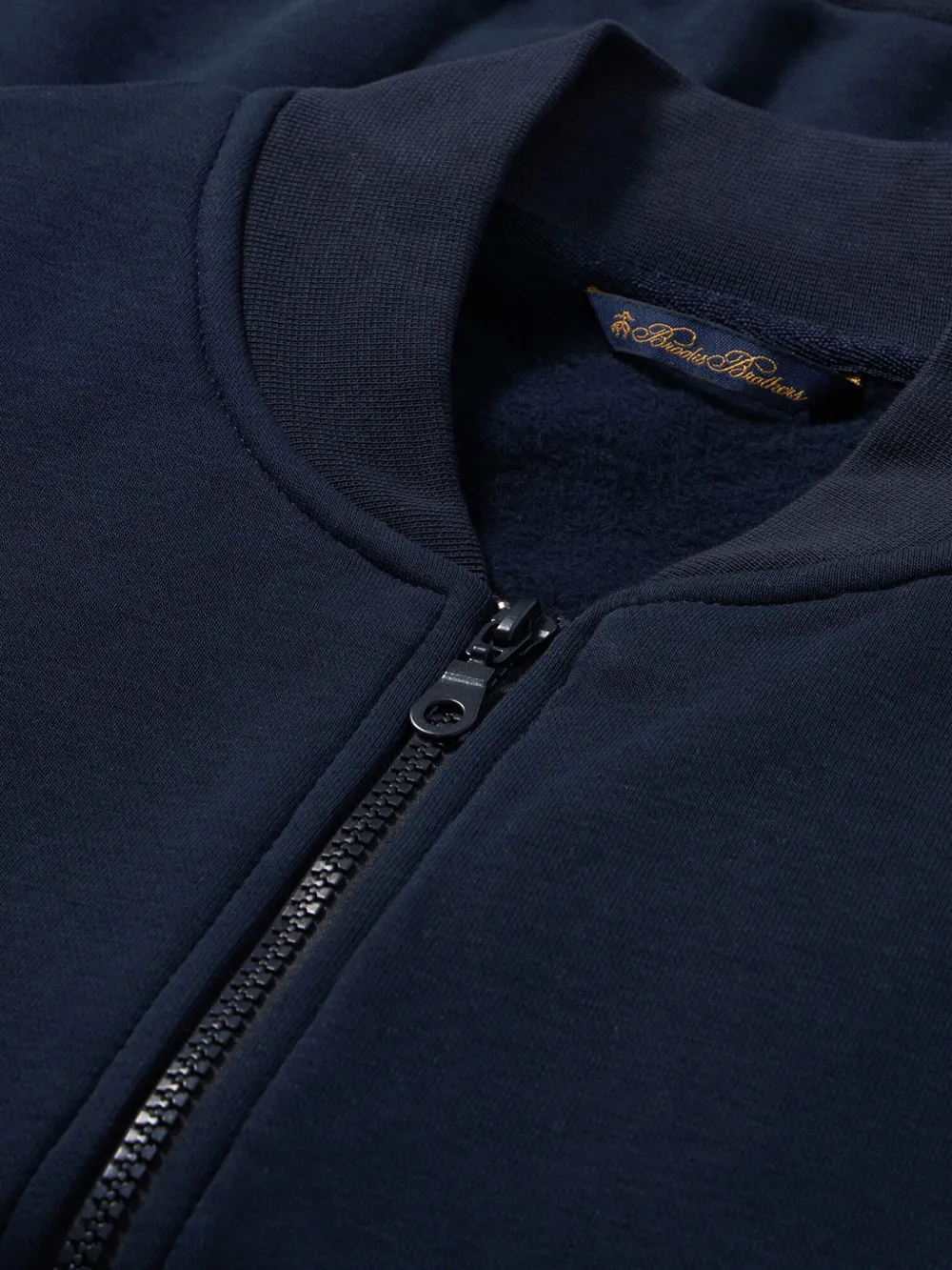 Brooks Brothers Sweater met rits - Zwart