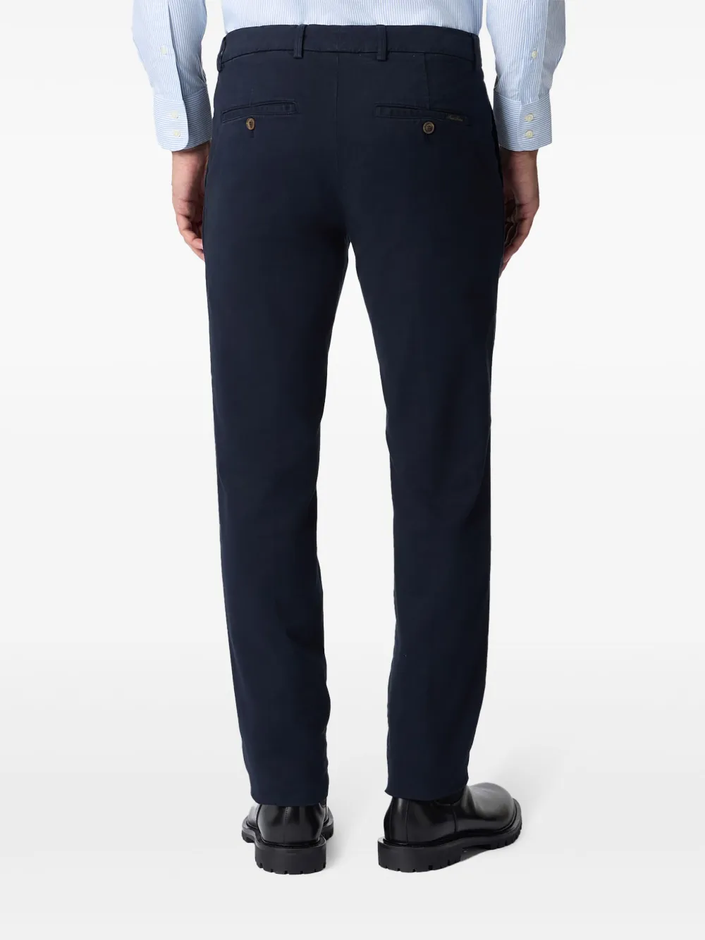 Brooks Brothers Straight broek Blauw