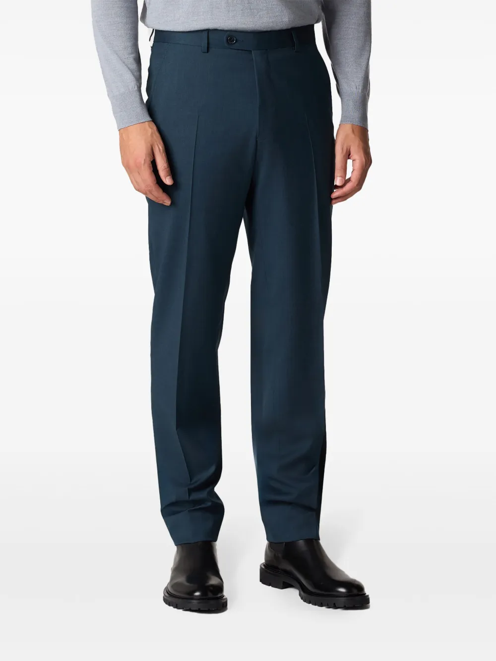Brooks Brothers Plooibroek - Blauw