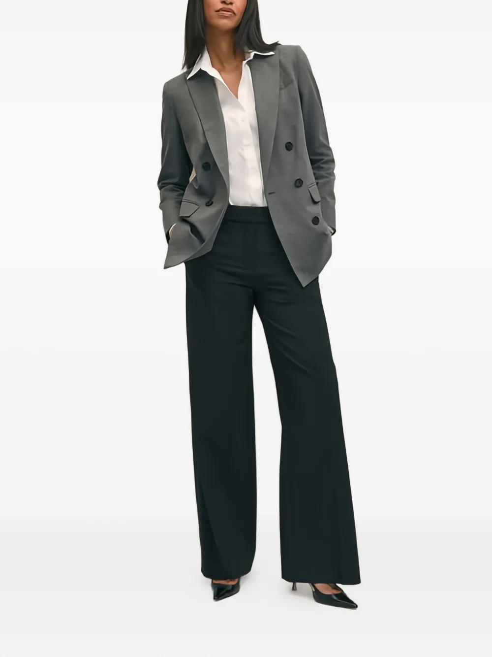 Brooks Brothers Blouse met lange mouwen - Wit