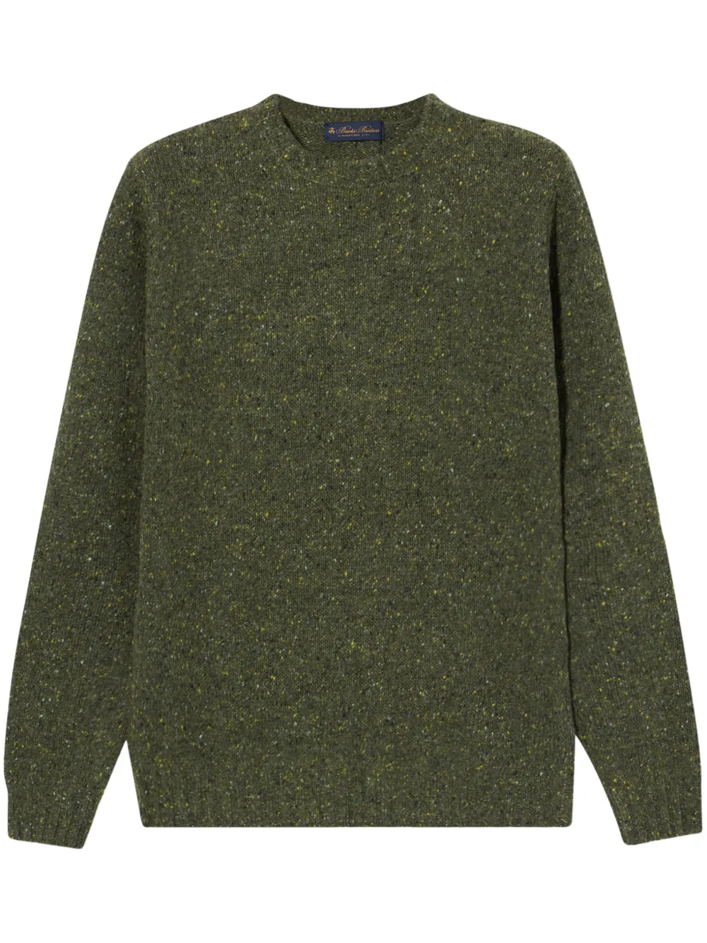Brooks Brothers Melierter Pullover - Grün