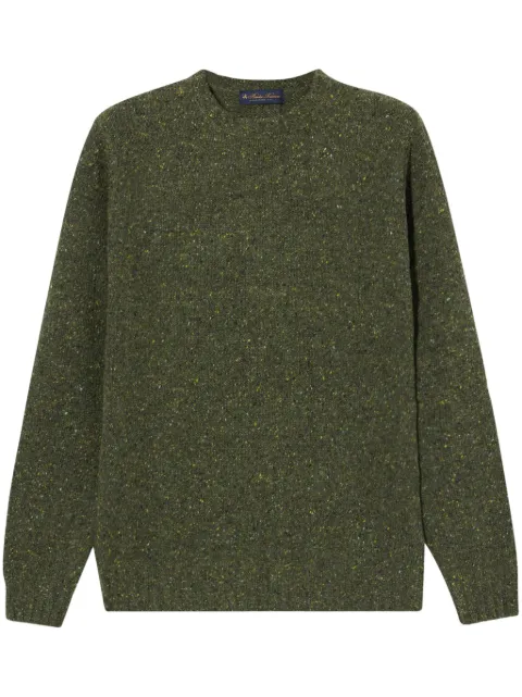 Brooks Brothers speckled crew-neck sweater 