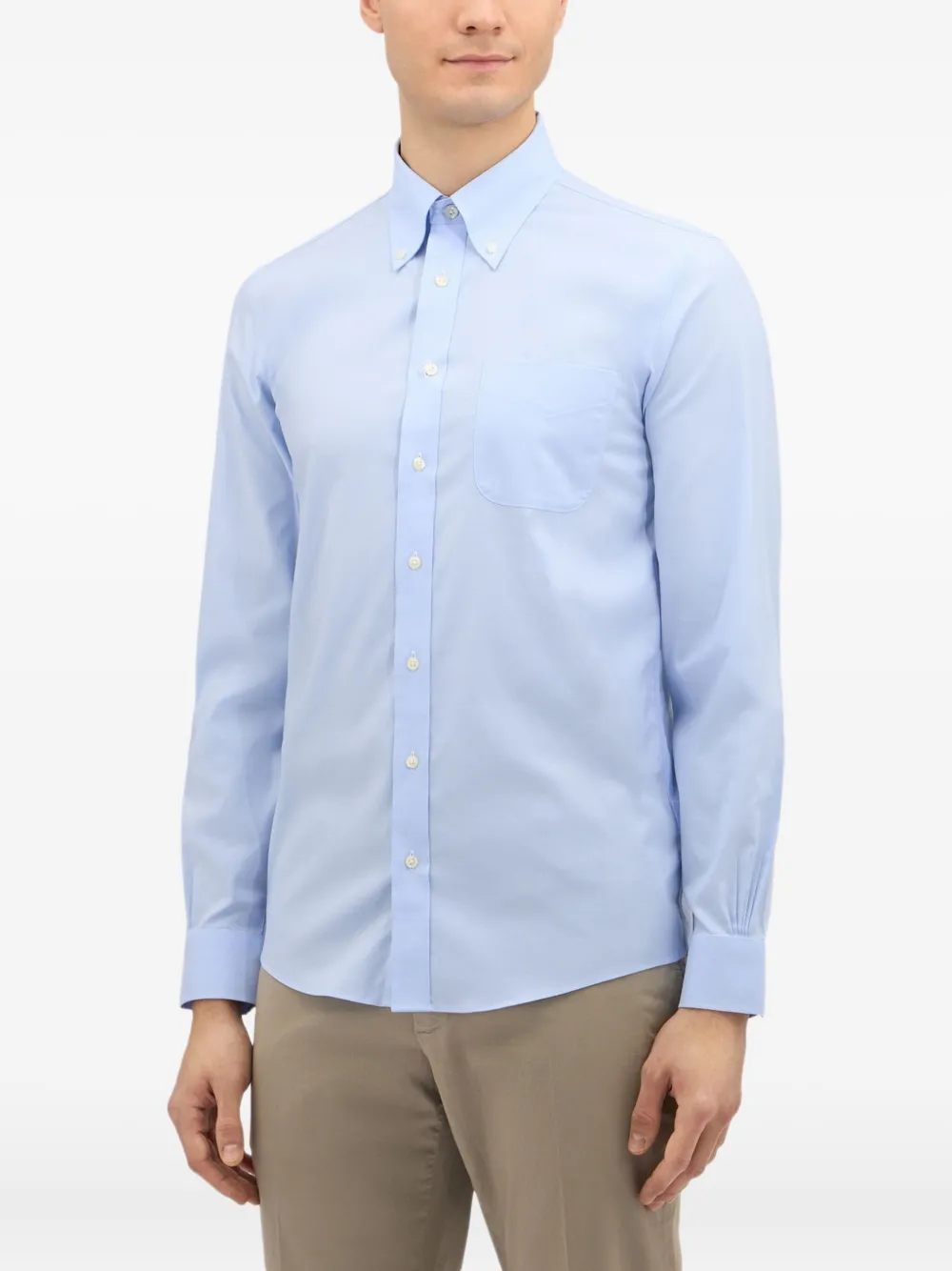 Brooks Brothers button-down pocket shirt - Blauw