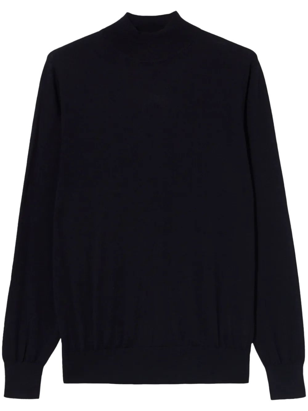 Brooks Brothers Maglione con collo rialzato - Blu