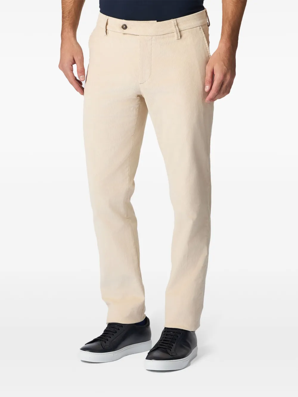 Brooks Brothers Broek met toelopende pijpen - Beige