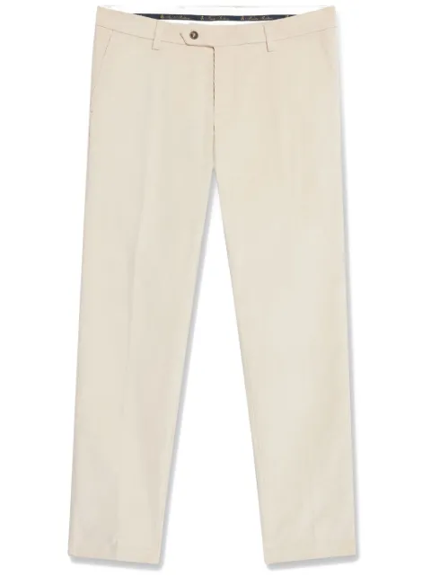 Brooks Brothers cotton tapered trousers 