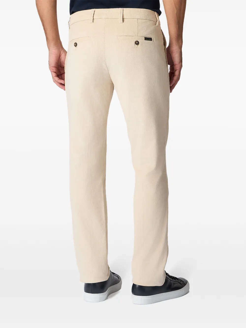 Brooks Brothers Broek met toelopende pijpen Beige