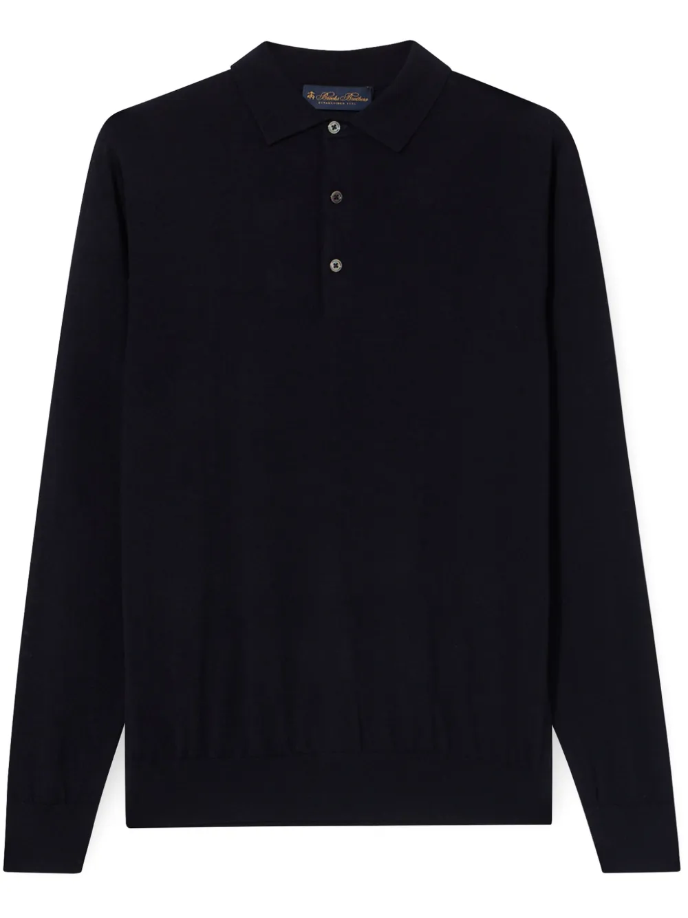 Brooks Brothers button-fastening jumper | Blue | Image 1