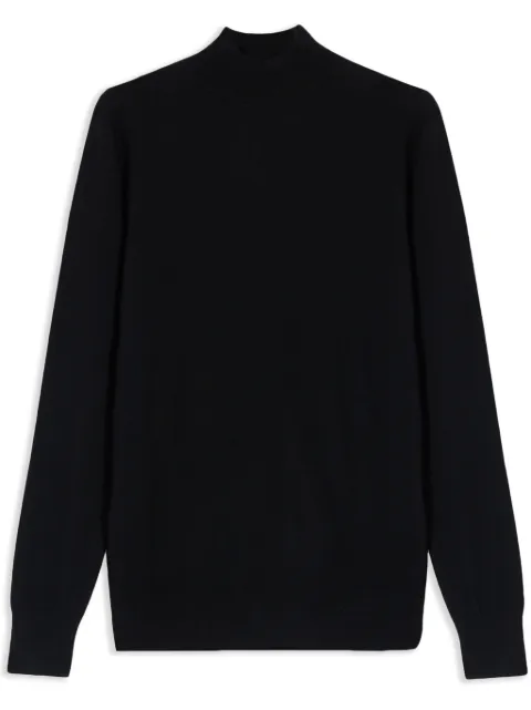 Brooks Brothers mock-neck merino-wool jumper