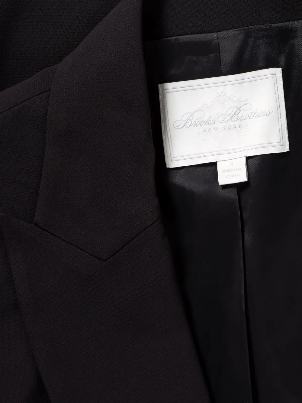  Brooks Brothers Single-breasted Blazer - Black 
