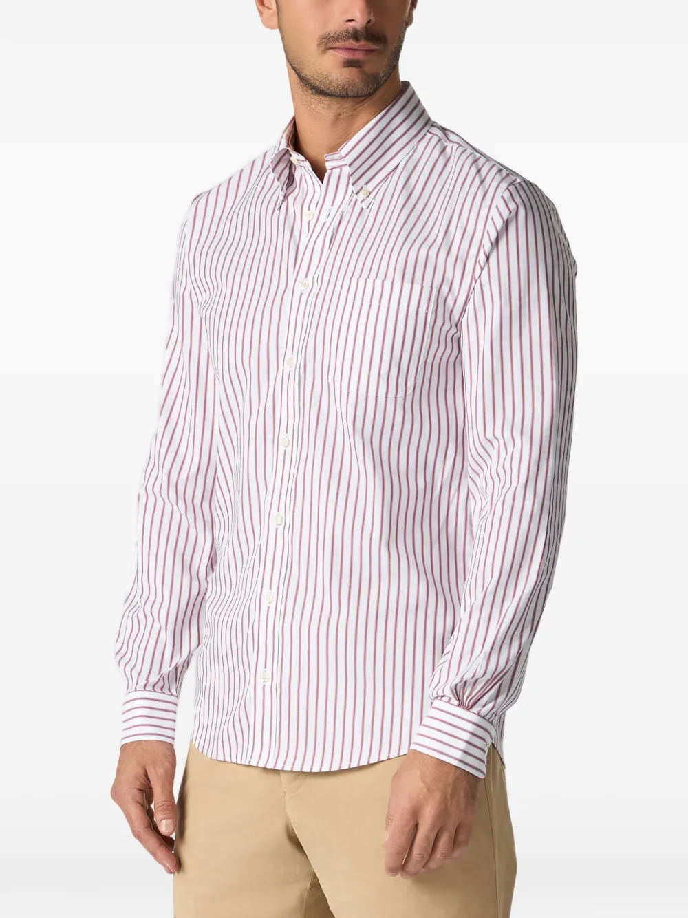 Brooks Brothers Camicia a righe - Bianco