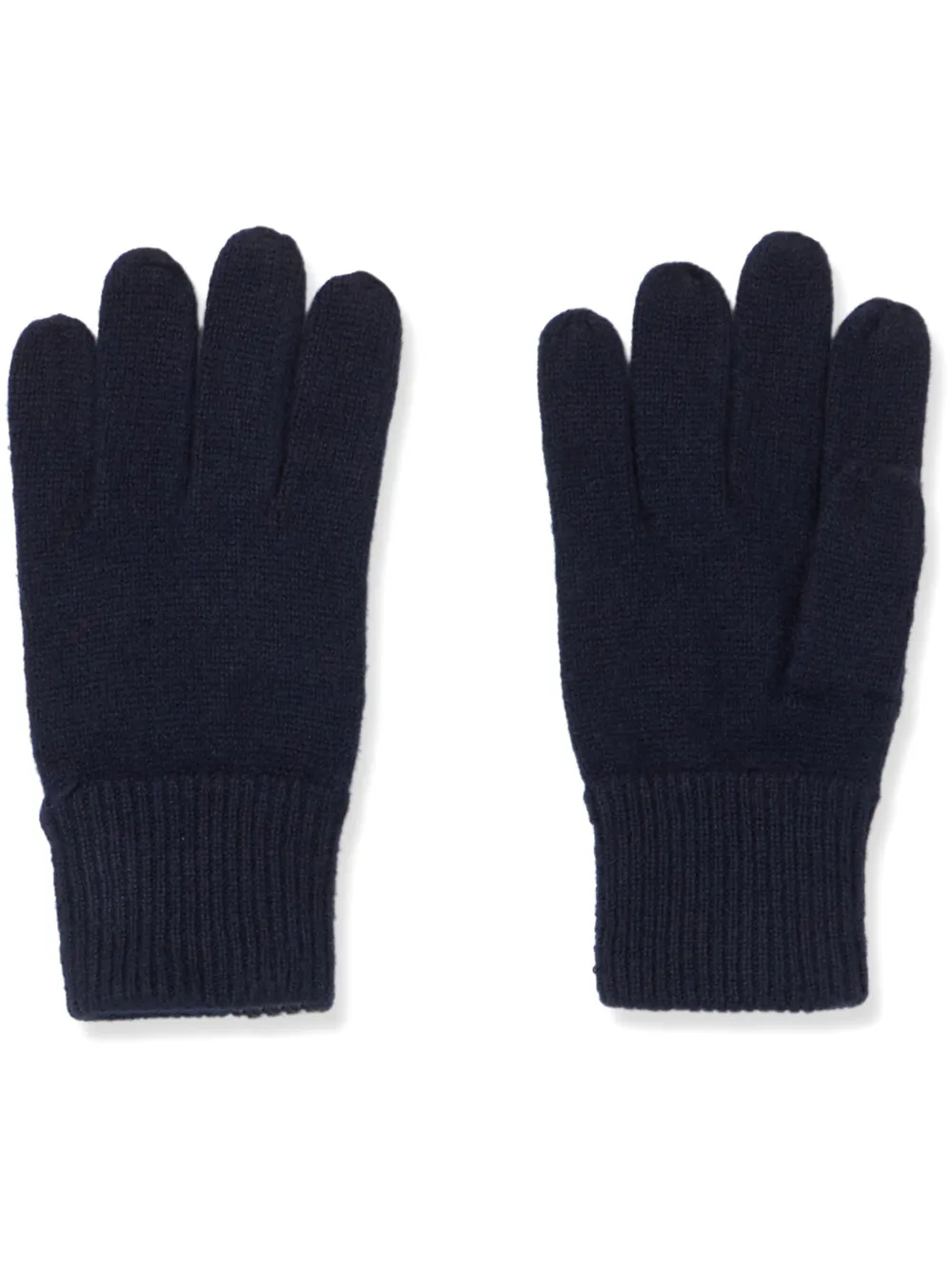 Brooks Brothers Guanti in cashmere - Blu