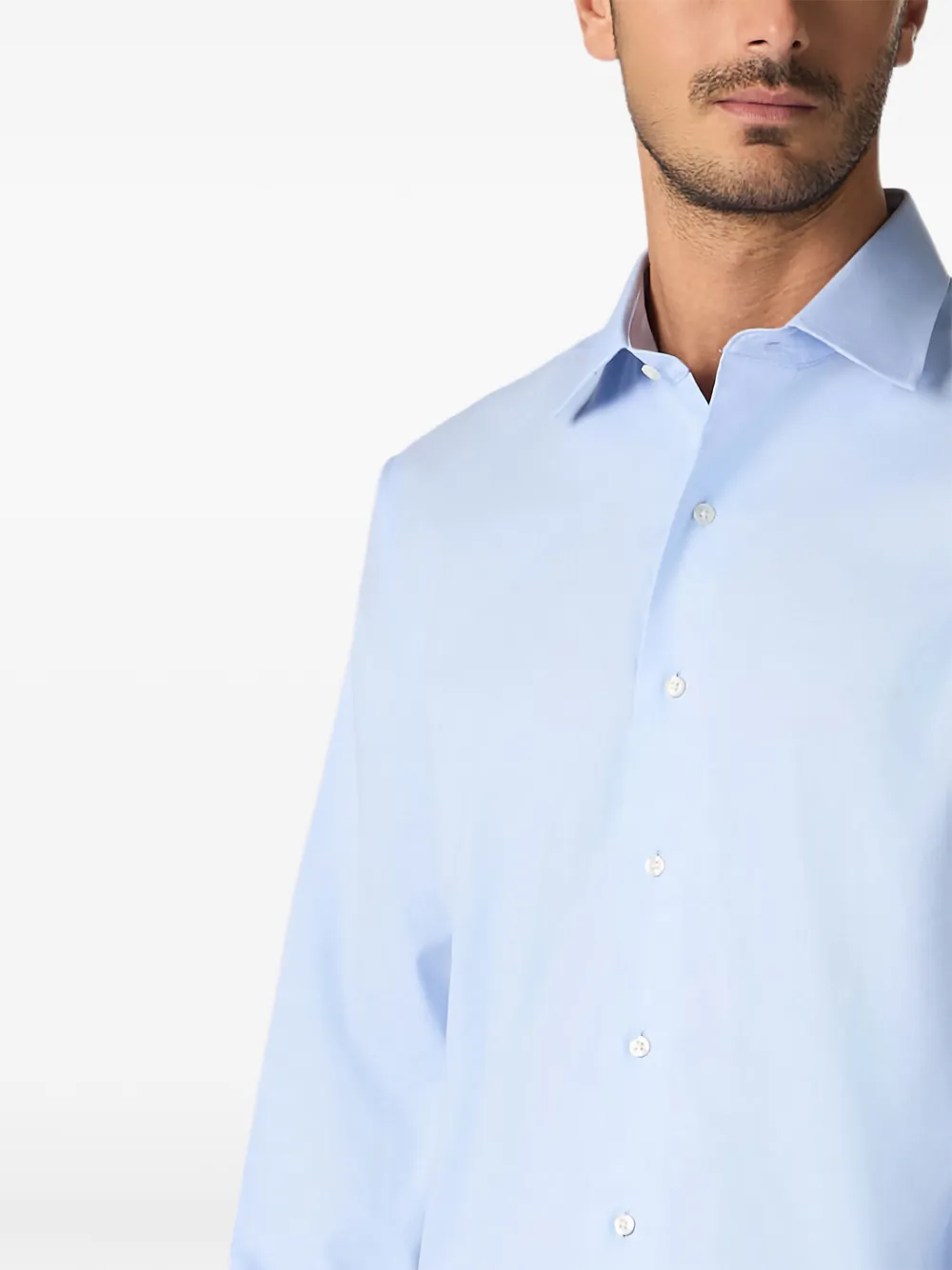 Brooks Brothers Overhemd met knopen Blauw