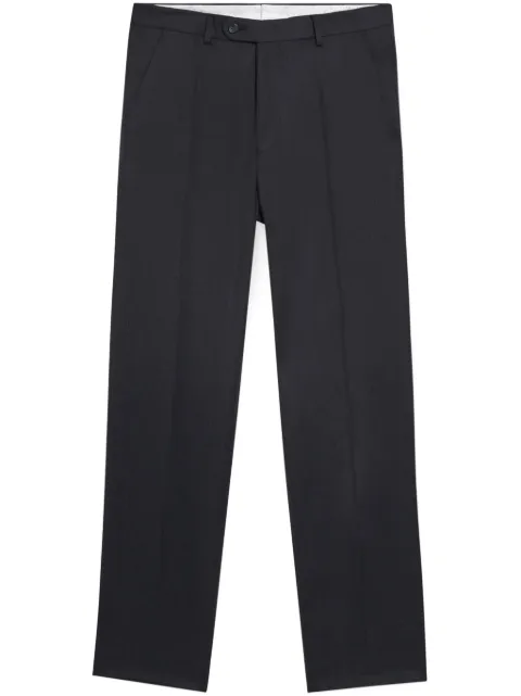 Brooks Brothers pressed-crease tapered trousers 