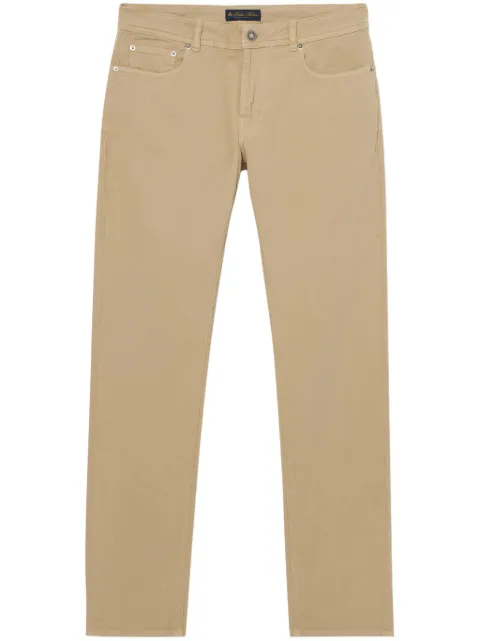 Brooks Brothers cotton tapered trousers 