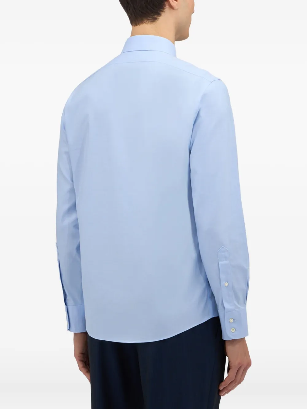 Brooks Brothers Overhemd van katoenblend Blauw
