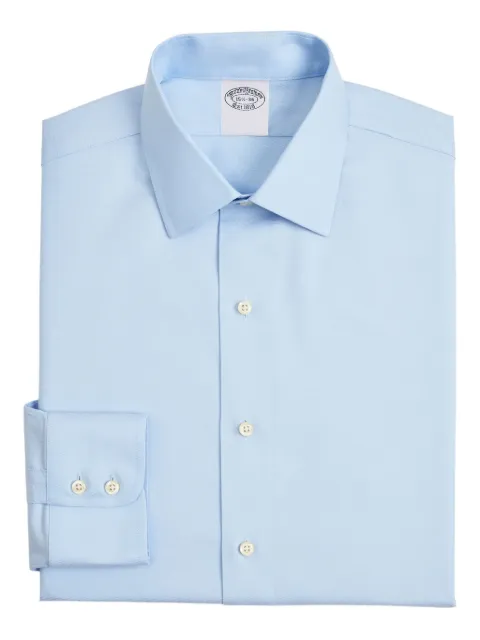 Brooks Brothers long-sleeve cotton-blend shirt