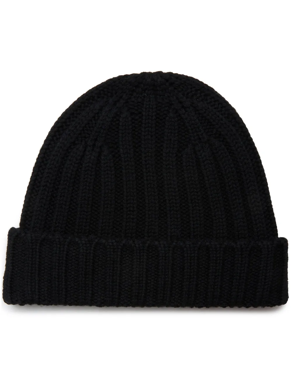 Brooks Brothers merino wool beanie | Black | Image 1