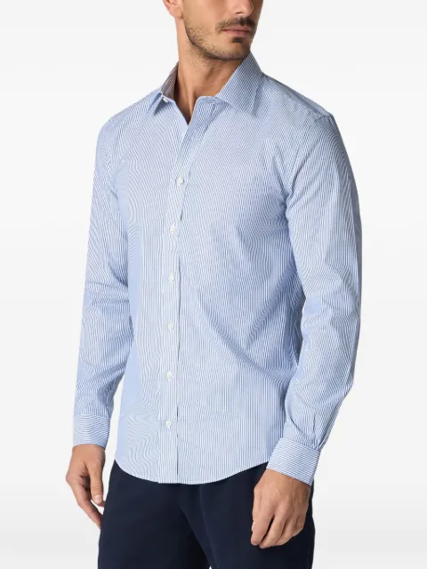 Brooks Brothers striped-pattern button shirt