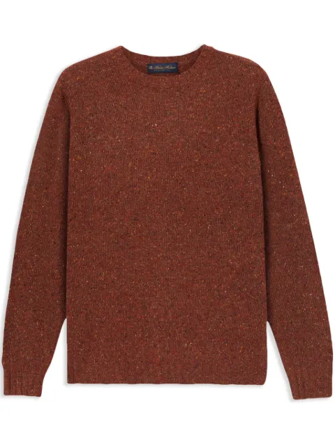 Brooks Brothers speckled crew-neck sweater 