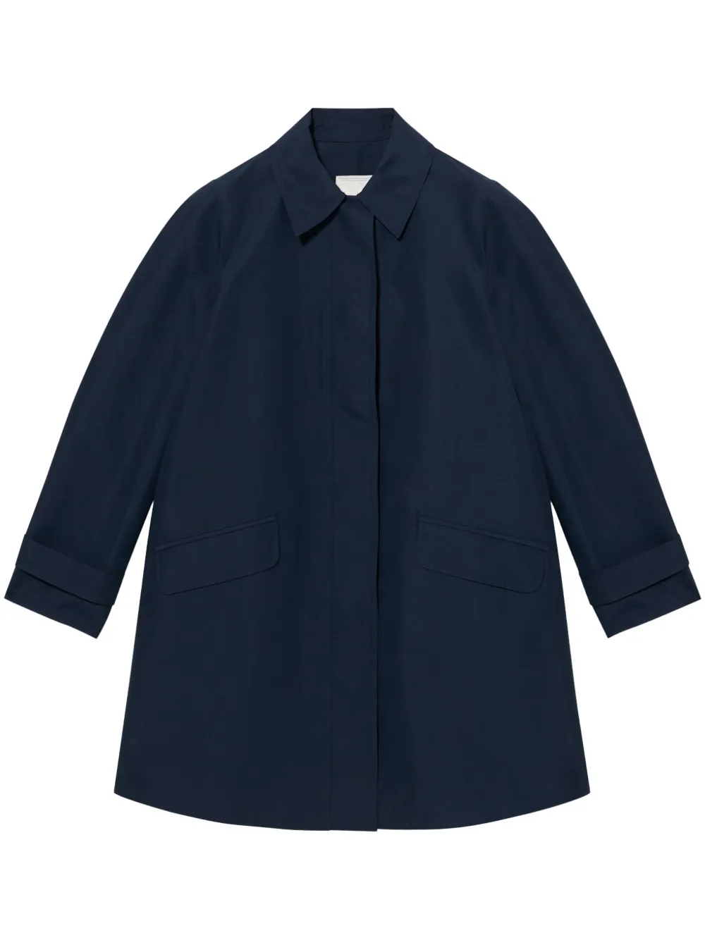 Brooks Brothers twill raincoat | Blue | Image 1
