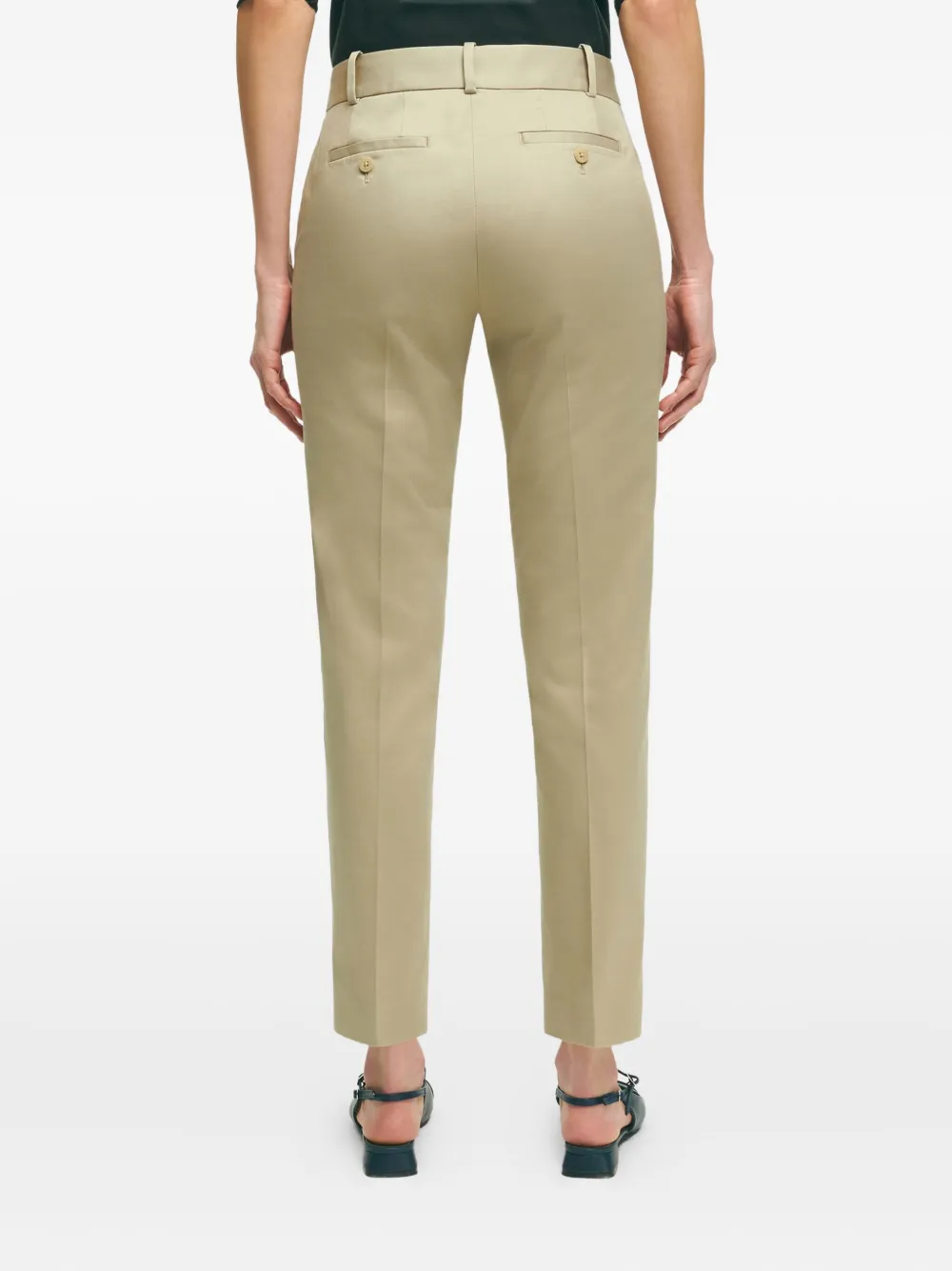 Brooks Brothers Broek met paspelzakken Beige