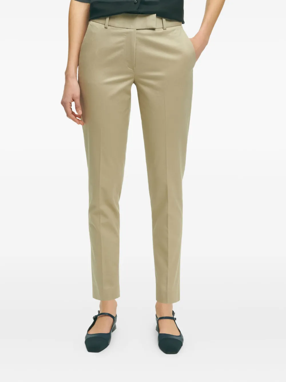 Brooks Brothers Broek met paspelzakken - Beige
