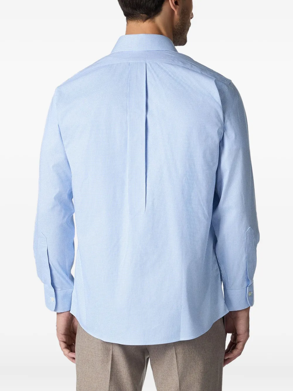 Brooks Brothers Overhemd met gingham ruit Blauw