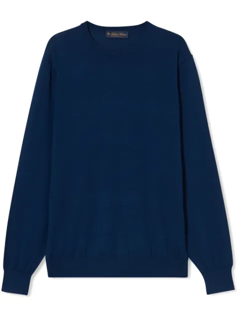 Brooks Brothers crew-neck merino wool sweater 