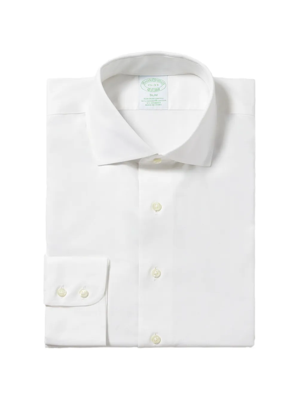 Brooks Brothers Camicia con bottoni - Bianco