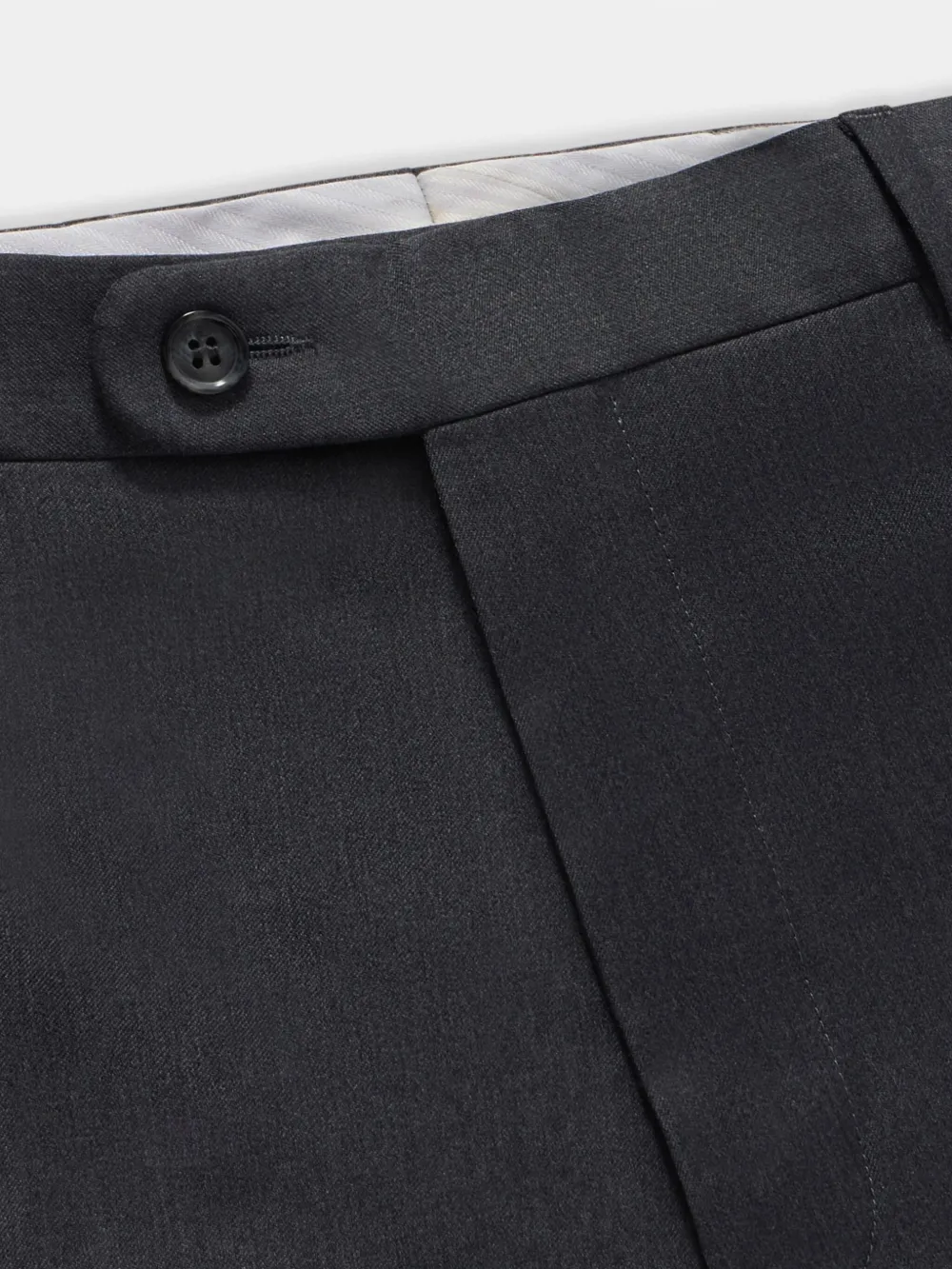 Brooks Brothers Broek van scheerwol Grijs
