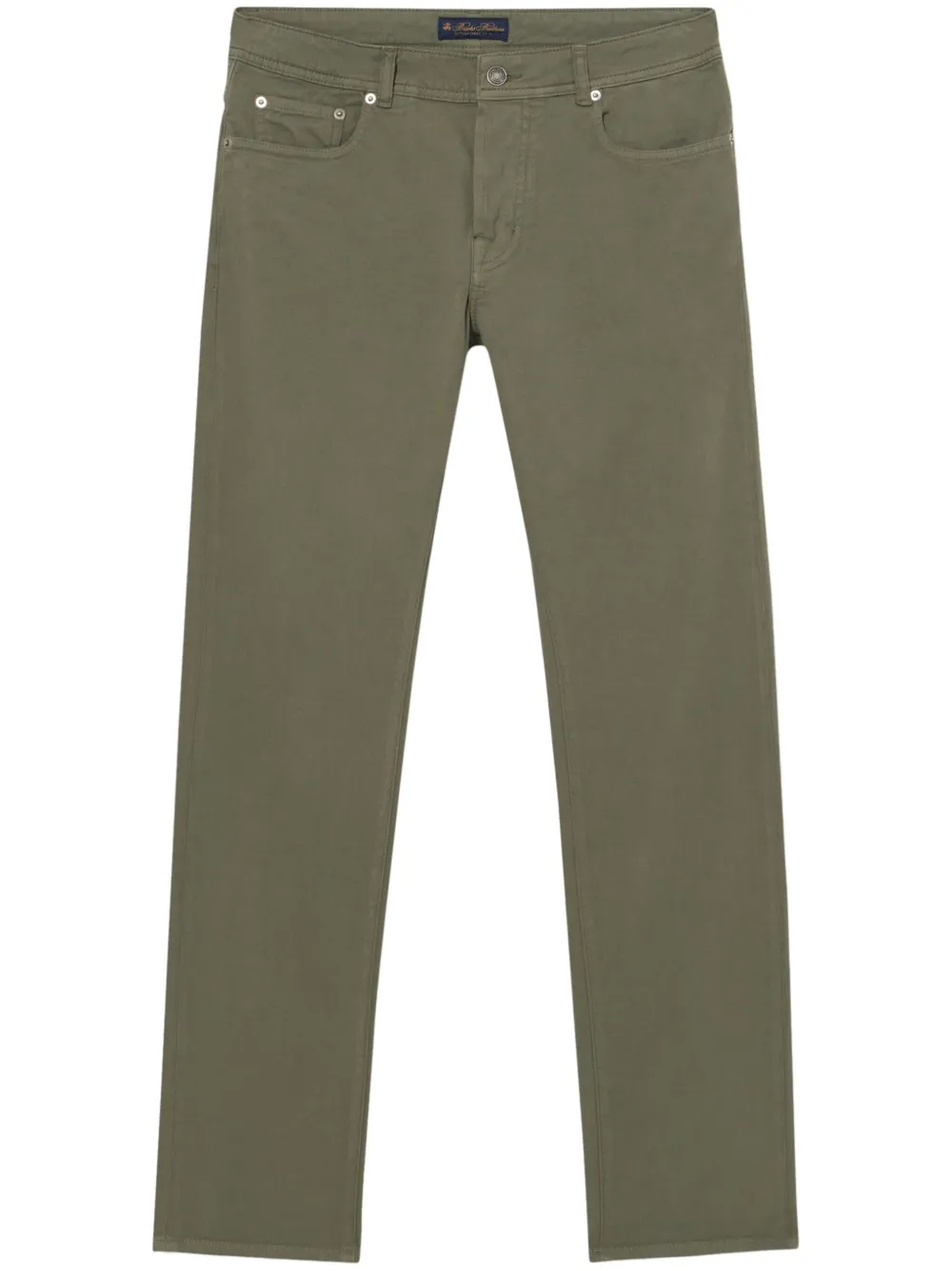 Brooks Brothers Slim-fit broek Groen