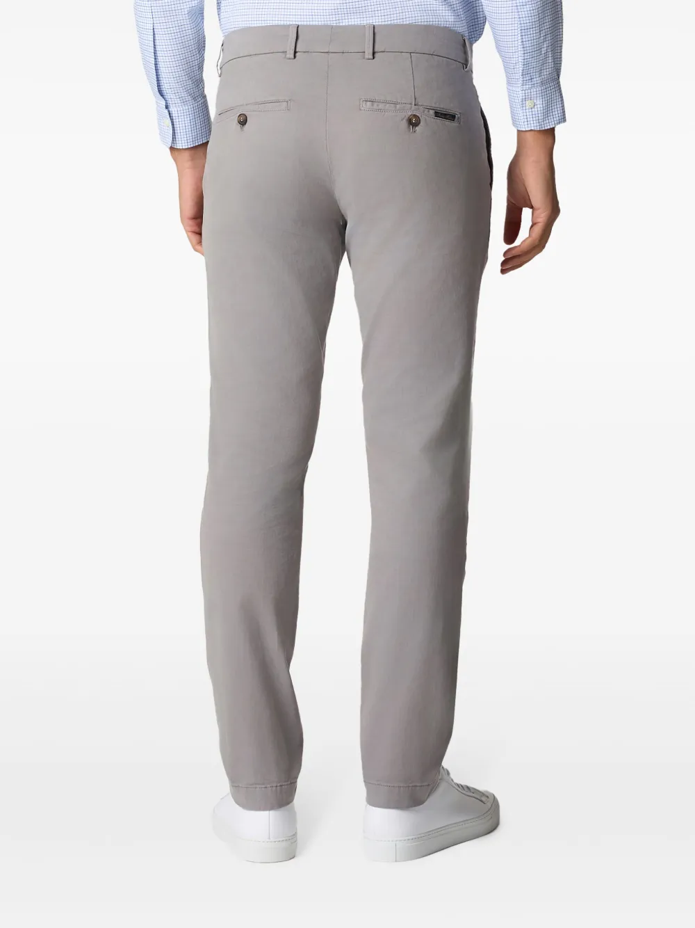 Brooks Brothers Slim-fit chino Grijs