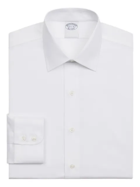 Brooks Brothers long-sleeve cotton-blend shirt