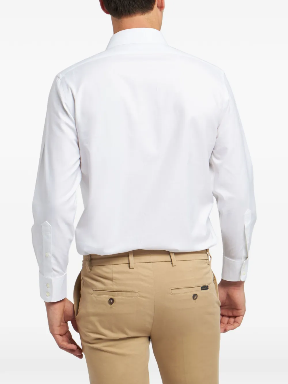 Brooks Brothers Overhemd van katoenblend Wit