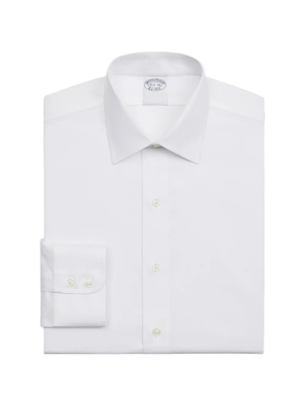 Brooks Brothers Overhemd van katoenblend Wit