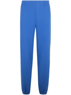 【BALENCIAGA】ブルー ロゴ入りスウェットパンツ サイズ10 Balenciaga ジップ スウェットパンツ | ブルー | FARFETCH JP