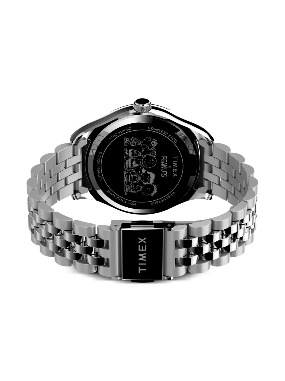 Timex X Peanuts Waterbury Legacy 36mm In Silver