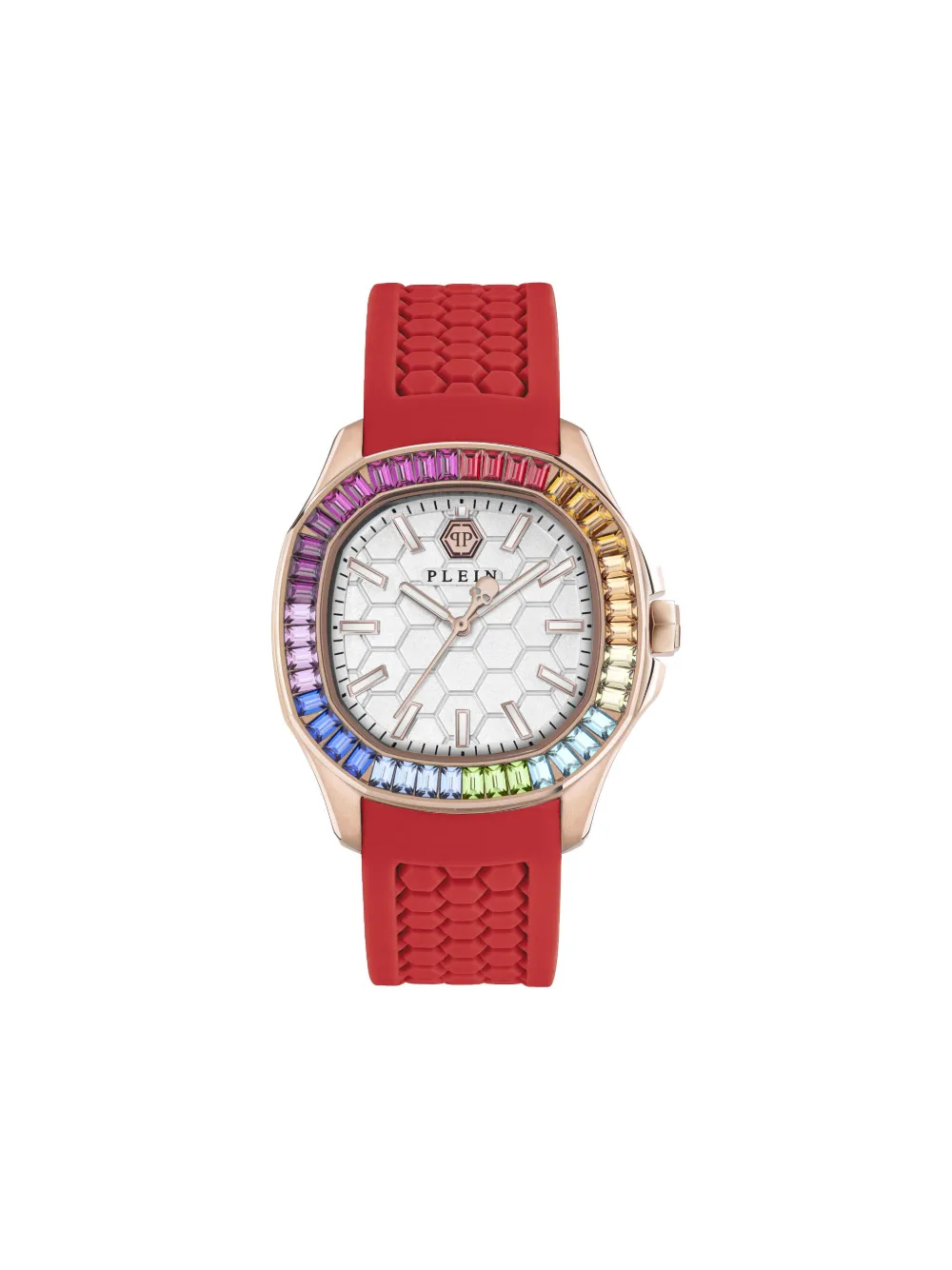 Philipp Plein $pectre Lady 38mm 腕時計 - ホワイト Philipp Plein $pectre Lady 38mm 腕時計 - ホワイト