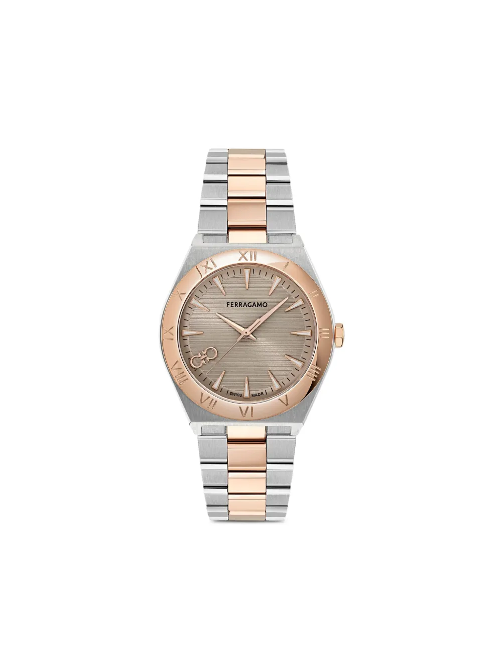 Ferragamo Vega Upper East klocka | grå | Image 1