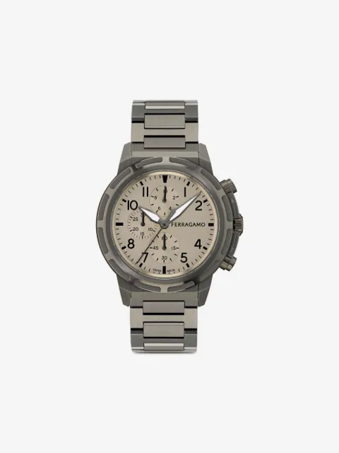 Ferragamo  sport chrono 44mm watch
