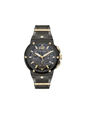 Versace Sport Tech GMT 45mm | Black | FARFETCH