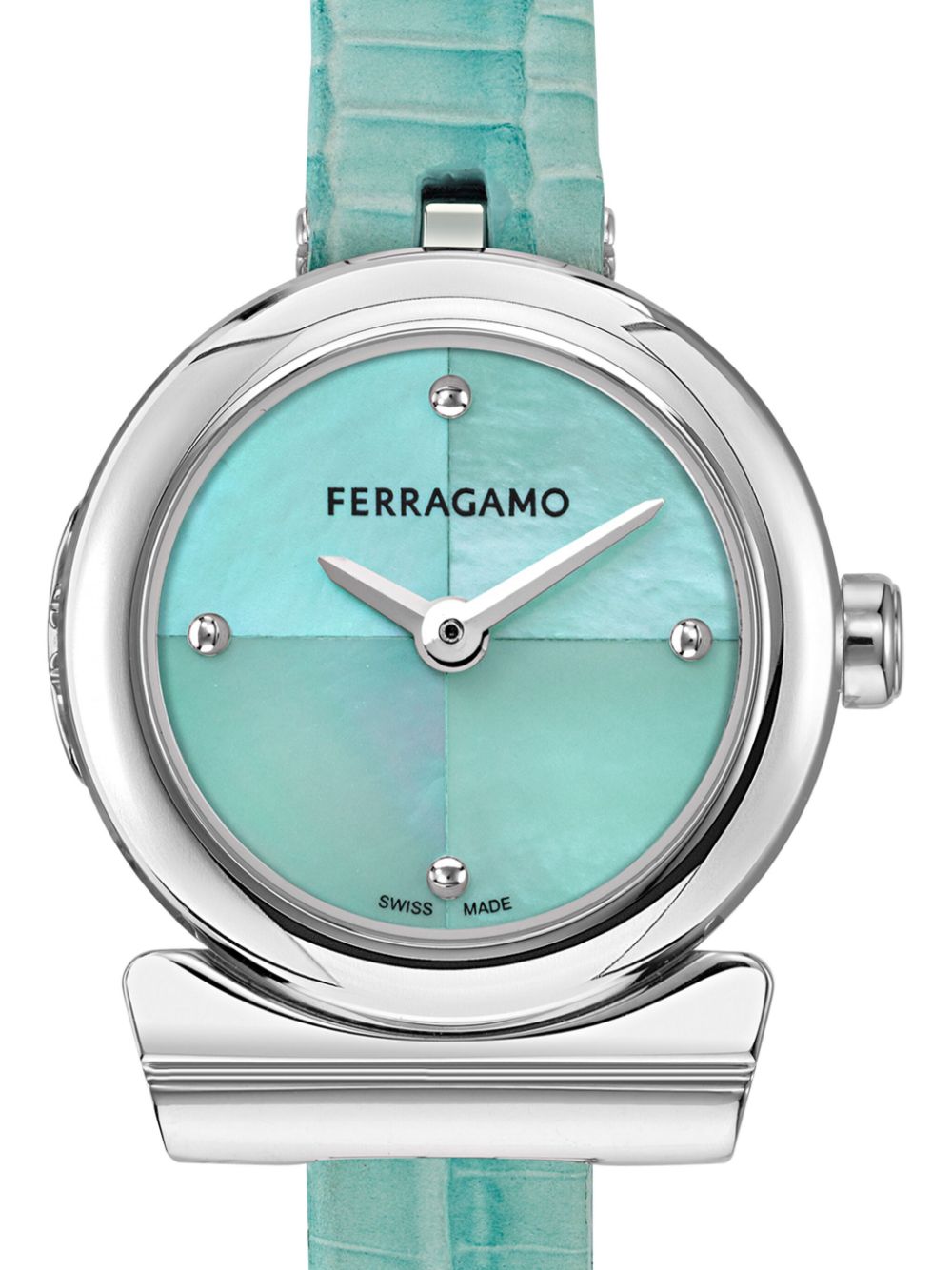 Ferragamo Gancini 22,5 mm horloge - Blauw