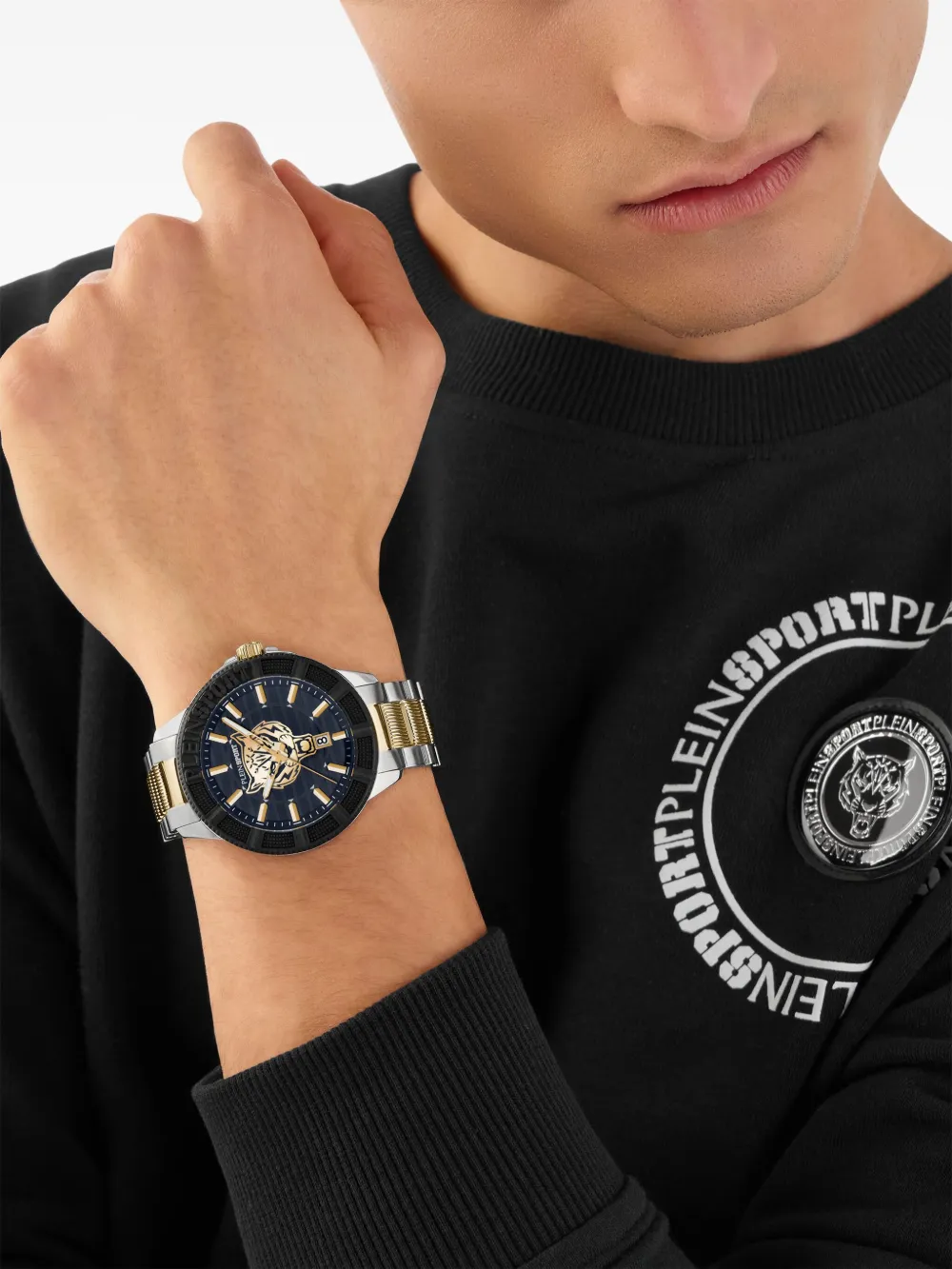 Plein Sport City Rush Bracelet Watch In Black