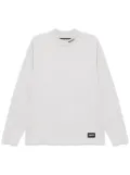 Neighborhood logo-embroidered T-shirt - Grey