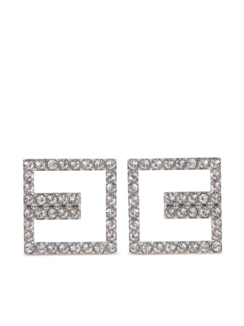 Elisabetta Franchi rhinestone-embellished earrings 