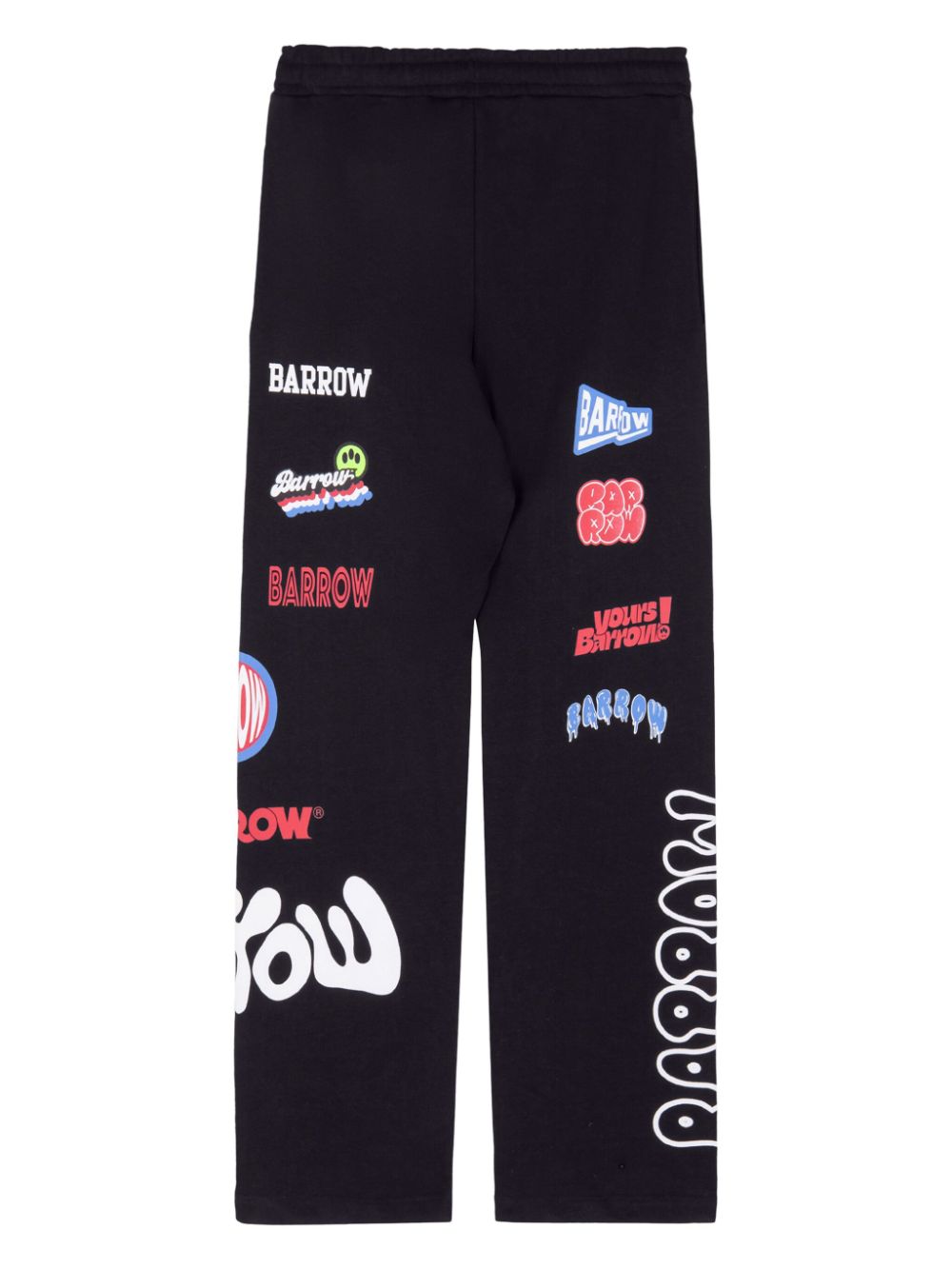 BARROW logo-print track pants - Zwart